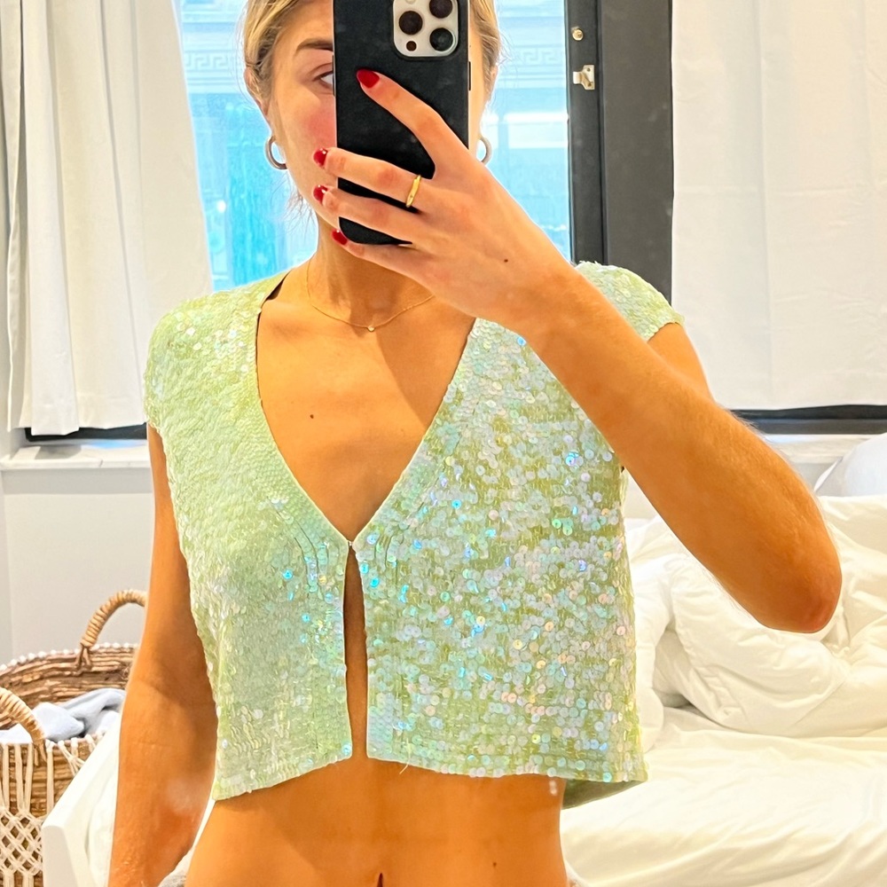 Vintage Robert Rodriguez sequin top